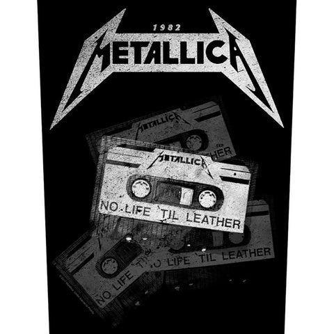 Metallica - No Life 'Til Leather Back Patch (UK Import)
