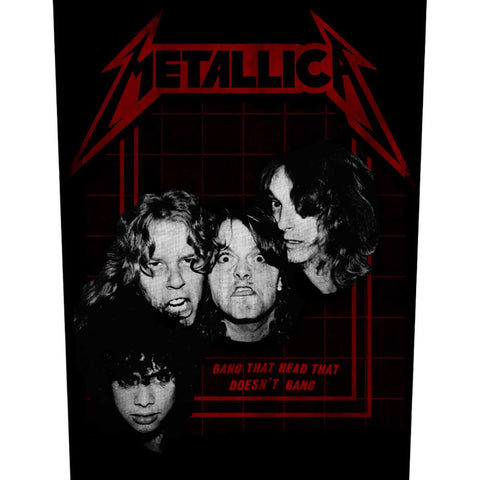 Metallica - Bang That Head Back Patch (UK Import)