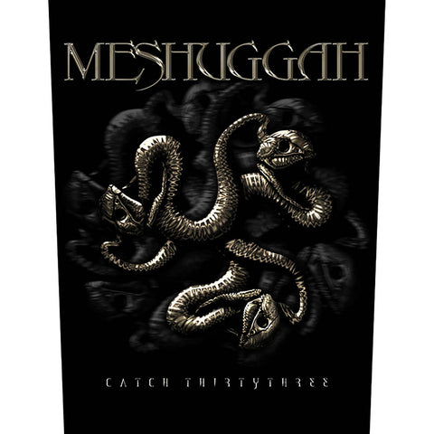 Meshuggah - Catch 33 Back Patch (UK Import)