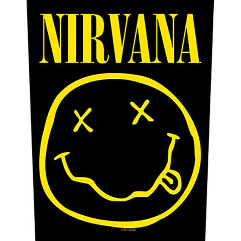 Nirvana - Smiley Back Patch (UK Import)