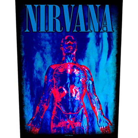 Nirvana - Sliver Back Patch (UK Import)