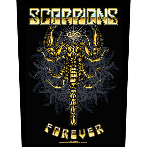 Scorpions - Forever - Back Patch (UK Import)