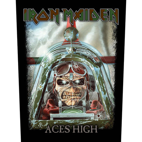 Iron Maiden - Aces High - Back Patch (UK Import)
