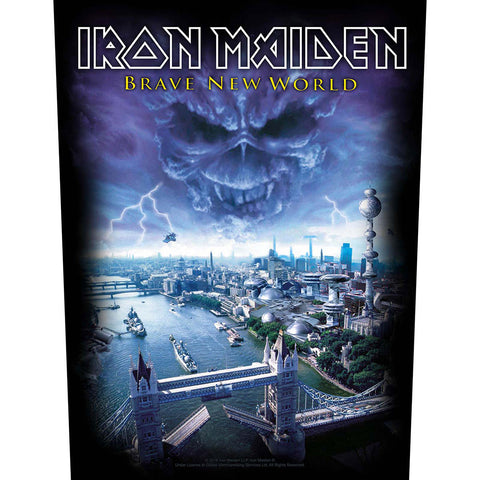 Iron Maiden - Brave New World - Back Patch (UK Import)