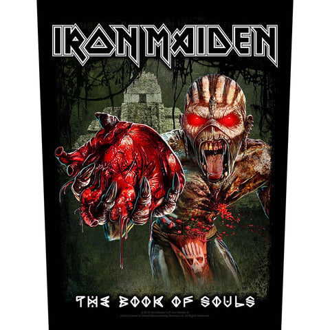 Iron Maiden - Eddie's Heart - Back Patch (UK Import)