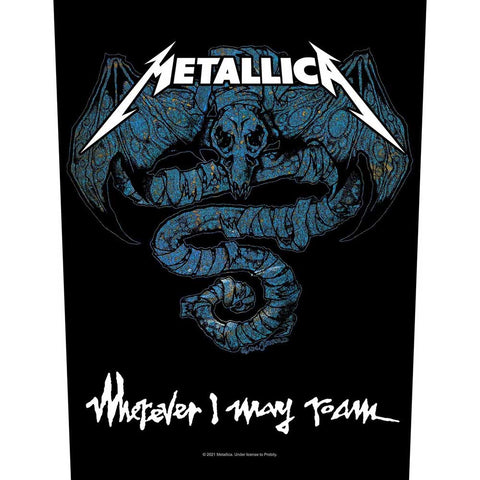 Metallica - Wherever I May Roam Back Patch (UK Import)