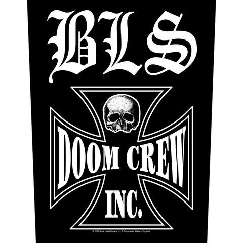 Black Label Society - Doom Crew Back Patch (UK Import)