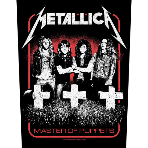 Metallica - Master Of Puppets Band - Back Patch (UK Import)