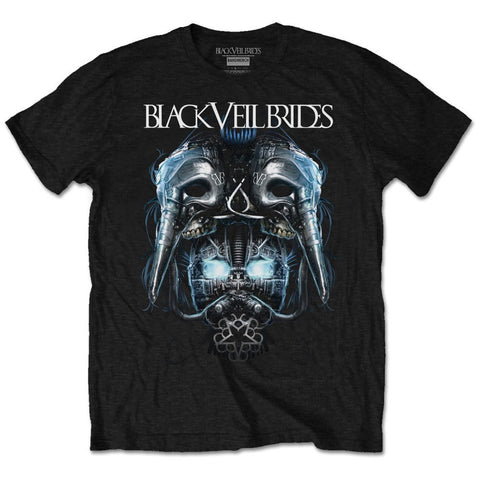 Black Veil Brides - Metal Mask T-Shirt (UK Import)