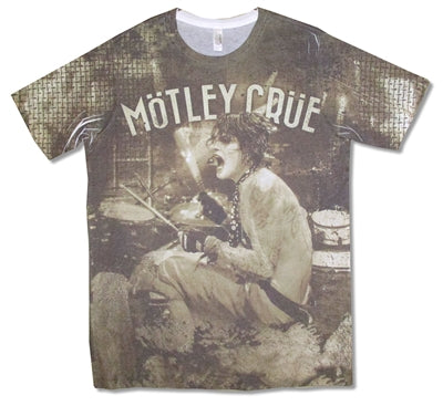 Motley Crue - ABT Tommy Lee Sublimated All Over Print T-Shirt