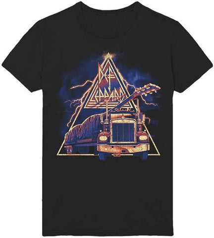 Def Leppard - 18 Wheelin' Guitar T-Shirt