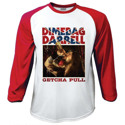 Pantera - Dimebag Darrell Getcha Pull Baseball Tee (UK Import)
