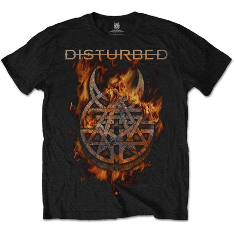 Disturbed - Burning Belief T-Shirt (UK Import)