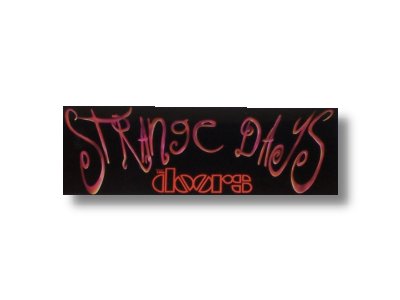 The Doors - Strange Days Sticker