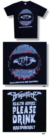 DragonForce - Bottle Cap T-Shirt