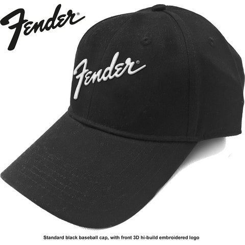 Fender - Logo - Baseball Cap (UK Import)