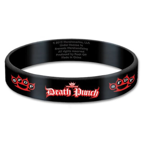 Five Finger Death Punch - Rubber Bracelet Wristband (UK Import)