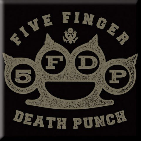 Five Finger Death Punch - Brass Knuckle Fridge Magnet (UK Import)
