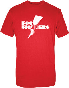 Foo Fighters - Red Lightning Bolt T-Shirt