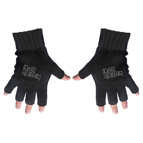 Iron Maiden - Logo - Fingerless Gloves (UK Import)