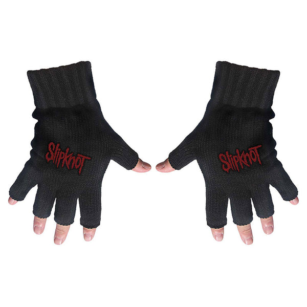 Slipknot - Logo - Fingerless Gloves (UK Import) – Rock Merch Universe