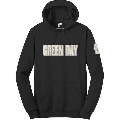 Green Day - Logo & Grenade Pullover Hoodie (UK Import)