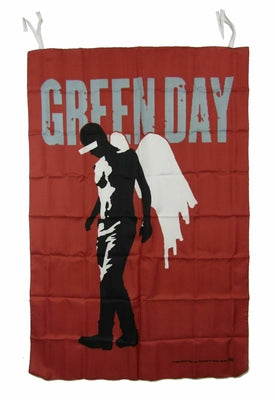 Green Day - Fabric Poster Wall Flag