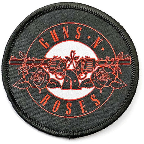 Guns N Roses - Woven - Red Circle Logo - Collector's Patch (UK Import)