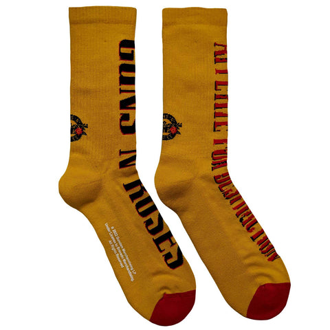 Guns N Roses - AFD Yellow - Socks (UK Import)
