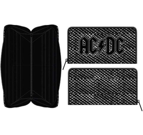 AC/DC - Logo Zip Wallet