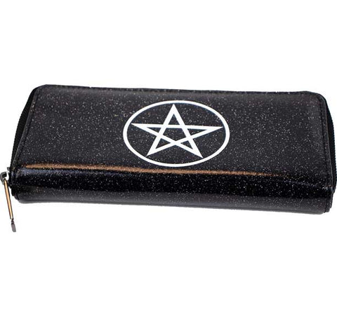 Motley Crue - Black Glitter Star Wallet