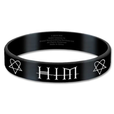 HIM - Rubber Bracelet Wristband (UK Import)