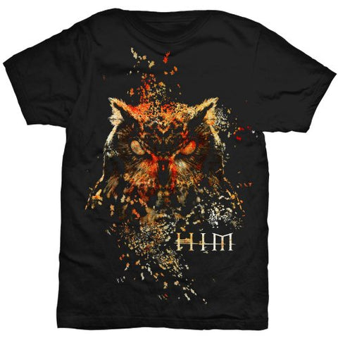 HIM - Owl Colour T-Shirt (UK Import)