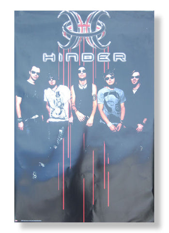 Hinder - Group Photo Rolled - Poster