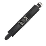 Slayer - Pewter And Genuine Leather Wristband (UK Import)
