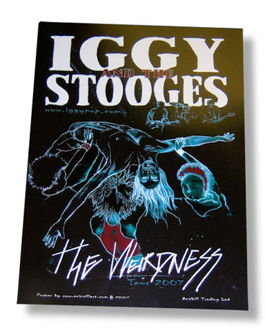 Iggy & The Stooges - Concert Rolled - Poster