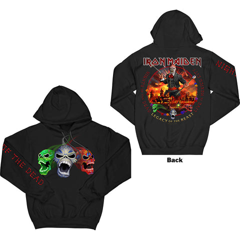 Iron Maiden - Nights Of The Dead Pullover Hoodie (UK Import)