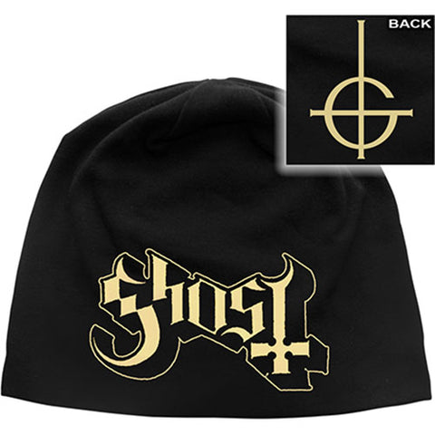 Ghost - Discharge Print Logo Beanie Hat (UK Import)