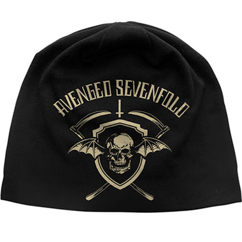 Avenged Sevenfold - Shield Discharge Print Beanie (UK Import)