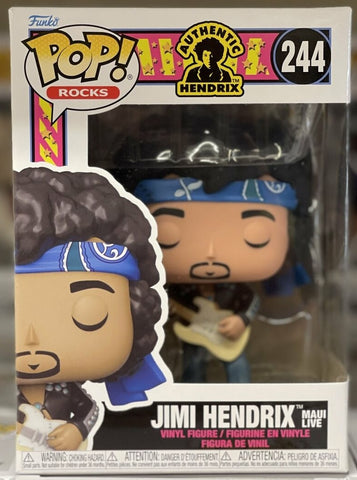 Jimi Hendrix - Vinyl Figure-Live In Maui-Licensed-New In Window Collector's Box
