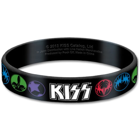 KISS - Rubber Bracelet Wristband (UK Import)