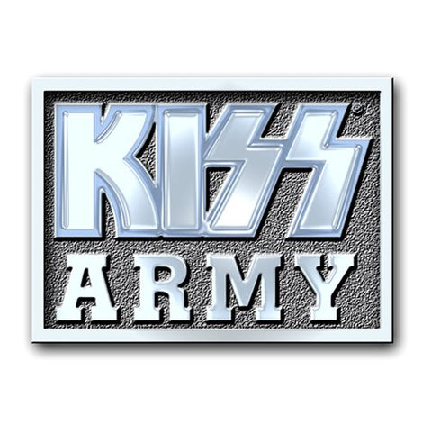 KISS - Army Block Lapel Pin Badge (UK Import)