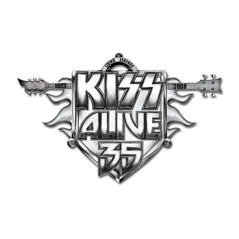 KISS - Alive 35 Tour Lapel Pin Badge (UK Import)