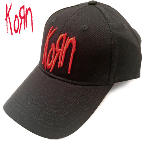 Korn - Red Logo Cap (UK Import)