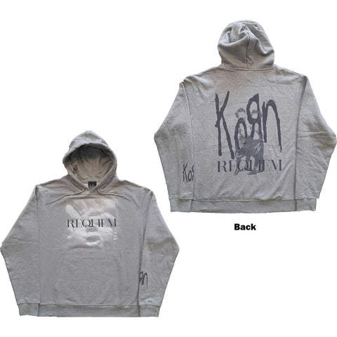 Korn - Requiem Grey Pullover Hoodie (UK Import)