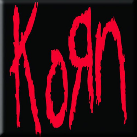 Korn - Logo Fridge Magnet (UK Import)