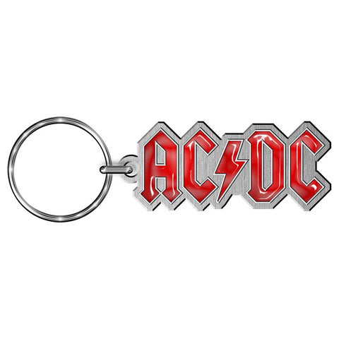 AC/DC - Metal Logo Keychain (UK Import)