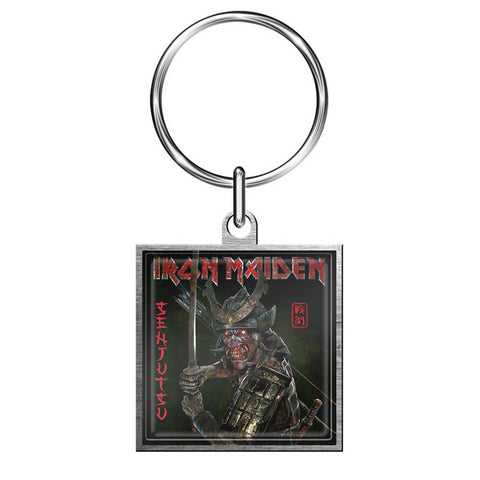 Iron Maiden - Senjutsu Logo Metal Keychain (UK Import)