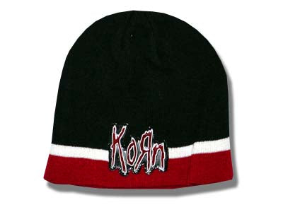 Korn - Maroon Stripe Beanie