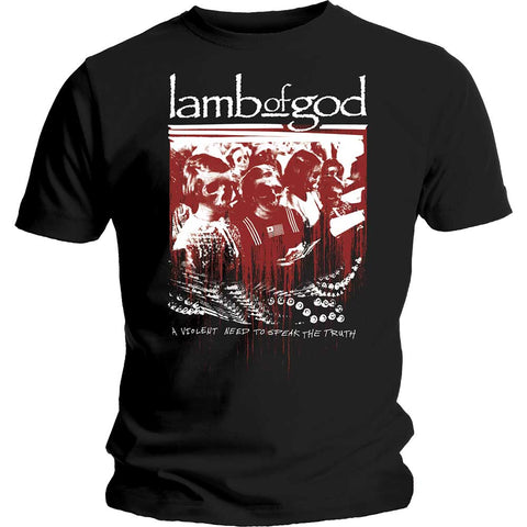 Lamb Of God - Enough Is Enough T-Shirt (UK Import)